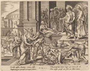 Ananias och Safiras död