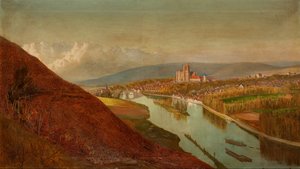 Sens from the Vineyards, 1863 av Philip Gilbert Hamerton