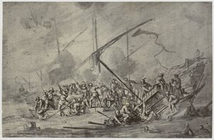 Della Bella, ett sjöslag av Philip Henry Delamotte