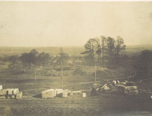 [The Grounds Looking Towards Penge], 1854. av Philip Henry Delamotte