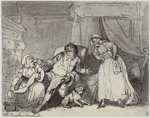 Thomas Rowlandson, den berusade mannen av Philip Henry Delamotte