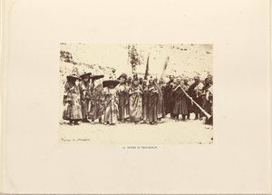 Munkar i procession