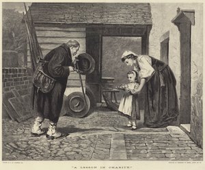 En lektion i välgörenhet av Philip Hermogenes Calderon