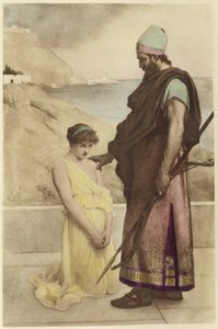 En fånge av Spear and Arrows av Philip Hermogenes Calderon