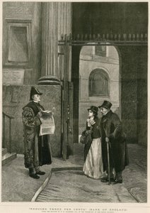 Minskad tre procent, Bank of England av Philip Hermogenes Calderon