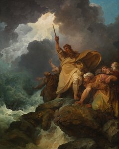 Förstörelsen av faraos armé, 1792.