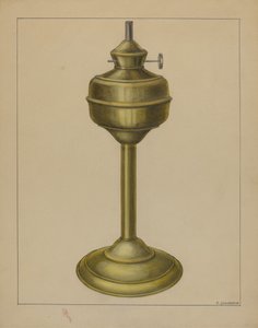 Lampa av Philip Johnson