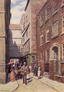 Ingången till Bishopsgate från Great St Helens, 1890 av Philip Norman