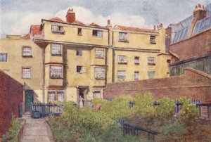 Nr 13, 14 och 15 Nevills Court, Fetter Lane, 1901