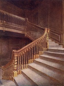 Trappa till nr 10 Austin Friars, 1895 av Philip Norman