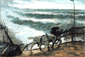 An Approaching Storm (olja på duk) av Philip Richard Morris