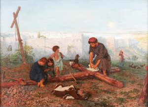 Där de korsfäste honom, 1862 av Philip Richard Morris