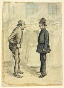 Polis och luffare av Philip William May