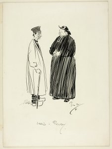 Skiss i Picardie av Philip William May