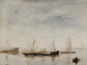 (akvarell på papper) av Philip Wilson Steer