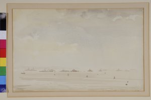 (akvarell på papper) av Philip Wilson Steer