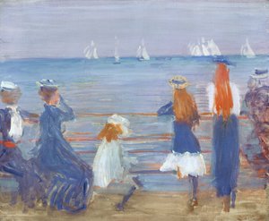 Tittar på Cowes Regatta, 1892