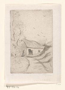 Hus på en landsväg Chaumiere a Vleurgat (Bruxelles) (originaltitel)