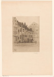 Gamla hus på Place Verte, i Verviers Vieilles maisons, Place Verte (Verviers) (originaltitel) av Philip Zilcken