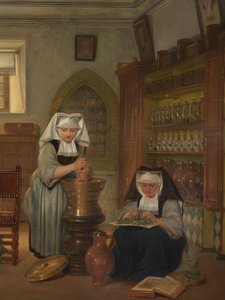 Detalj av apoteket på Saint-John