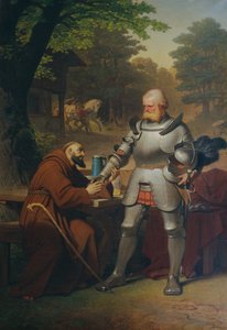 Scen ur Goethes "Götz von Berlichingen" av Philipp Foltz