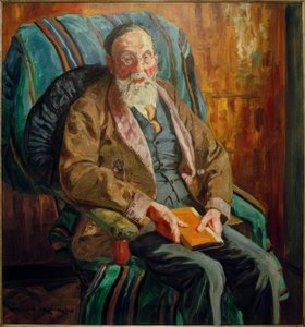 Porträtt av historikern Albert Ruppersberg