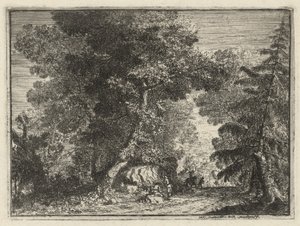 En väg genom skogen av Philipp Hieronymus Brinckmann
