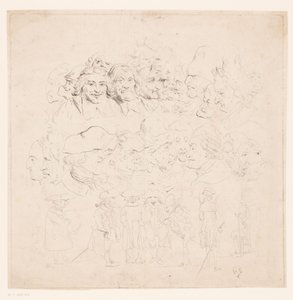 tecknade serier av Philipp Jacques Loutherbourg (I) (attributed to)