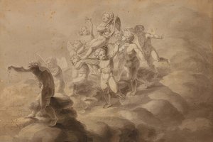 Kärlekens triumf. 1800 av Philipp Otto Runge
