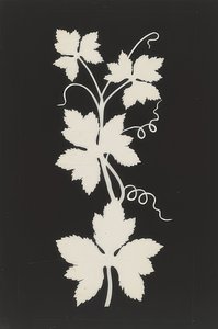 Blad av vinstockar av Philipp Otto Runge
