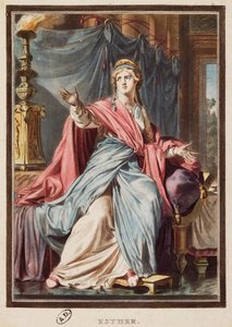 Esther, kostym för Esther av Jean Racine,