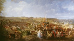 Napoleon ved en lejr i Boulogne, der uddeler Æreslegionens kors, 16. august, 1804, 1806 swed