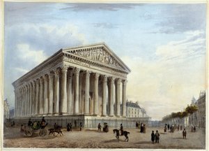 Church of the Madeleine - i ""Walk in Paris and its environments"" av Jacottet och Benoist, Paris av Philippe Benoist