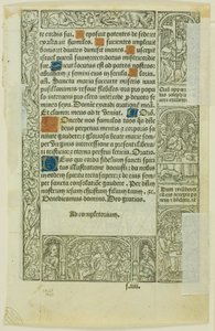 Death of Virgin, från Timmens bok av Philippe Pigouchet