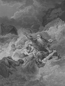 The Shipwreck of St Paul, Apg 27, vers 1-44 (gravyr)
