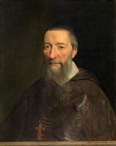Porträtt av biskop Jean-Pierre Camus av Philippe de Champaigne