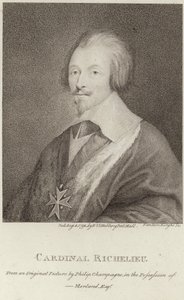 Porträtt av kardinal Richelieu av Philippe de Champaigne