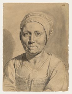 Porträtt av Dame Étiennette av Philippe de Champaigne