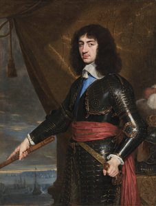 Porträtt av kung Charles II av England av Philippe de Champaigne