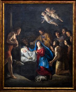 Herdarnas tillbedjan av Philippe de Champaigne