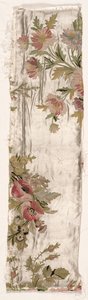 Coverlet Fragment, ca. 1760-1770.