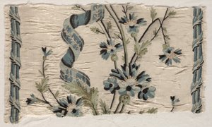 Två stycken broderier, 1723-1774.