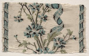 Två stycken broderier, 1723-1774.