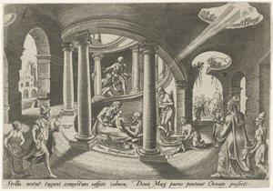 Tillbedjan av kungarna The Days of Doom of the Jewish People (serietitel) av Philips Galle