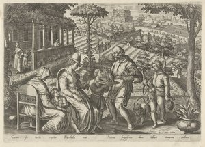 Jacht op de grasmus Jachttaferelen (serietitel) Där alla typer av jakt, fågelfågel och fiske (serietitel) av Philips Galle