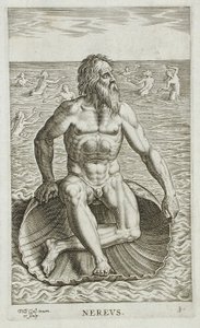 Nereus av Philips Galle