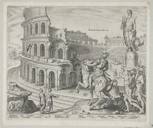 Colosseum i Rom av Philips Galle