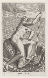 Waternimf Galatea Galatia (titel på objekt) Stroom - en vattennymf (serietitel) Nympharum oceanitidum, Ephydridum potamidum naiadum (serietitel)