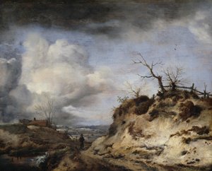 Dynvägen av Philips Wouwerman