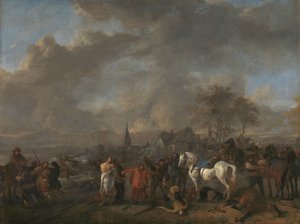 Böndernas seger av Philips Wouwerman
